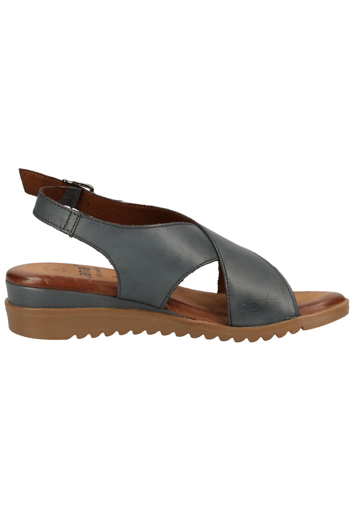 Jana Sandalen Leder Navy