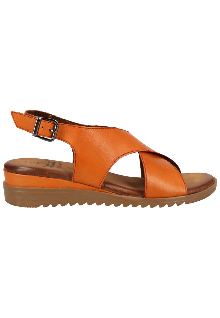 Jana Sandalen Leder Orange