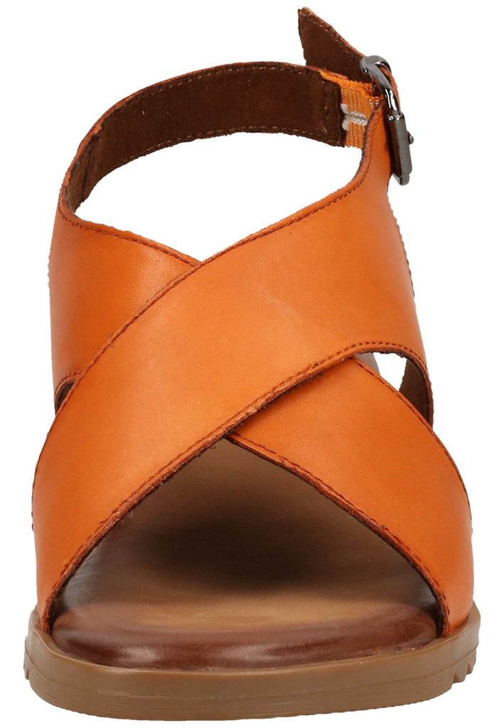 Jana Sandalen Leder Orange