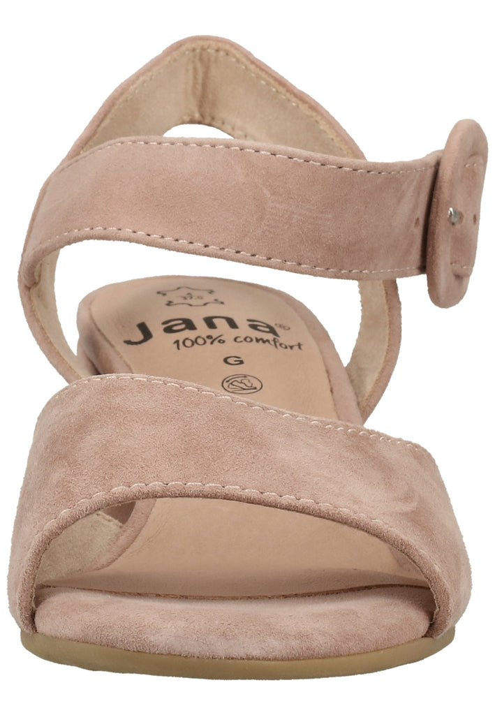 Jana Sandalen Leder Rose