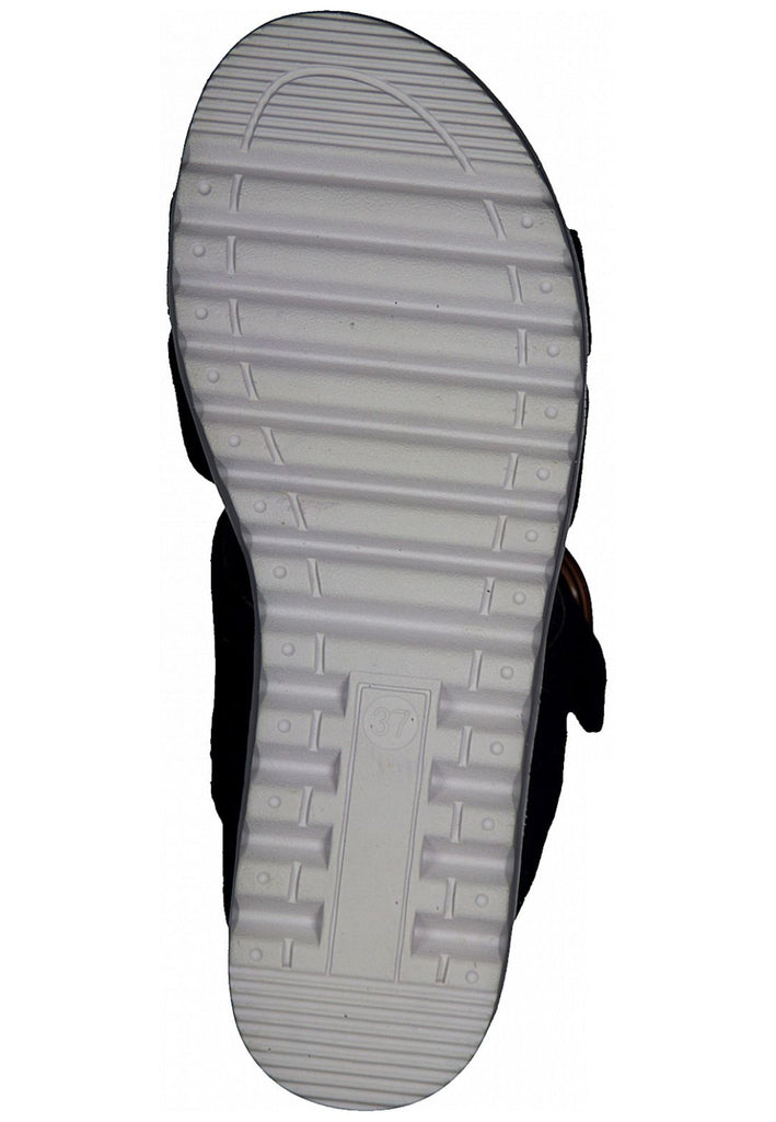 Jana Sandalen Leder Schwarz