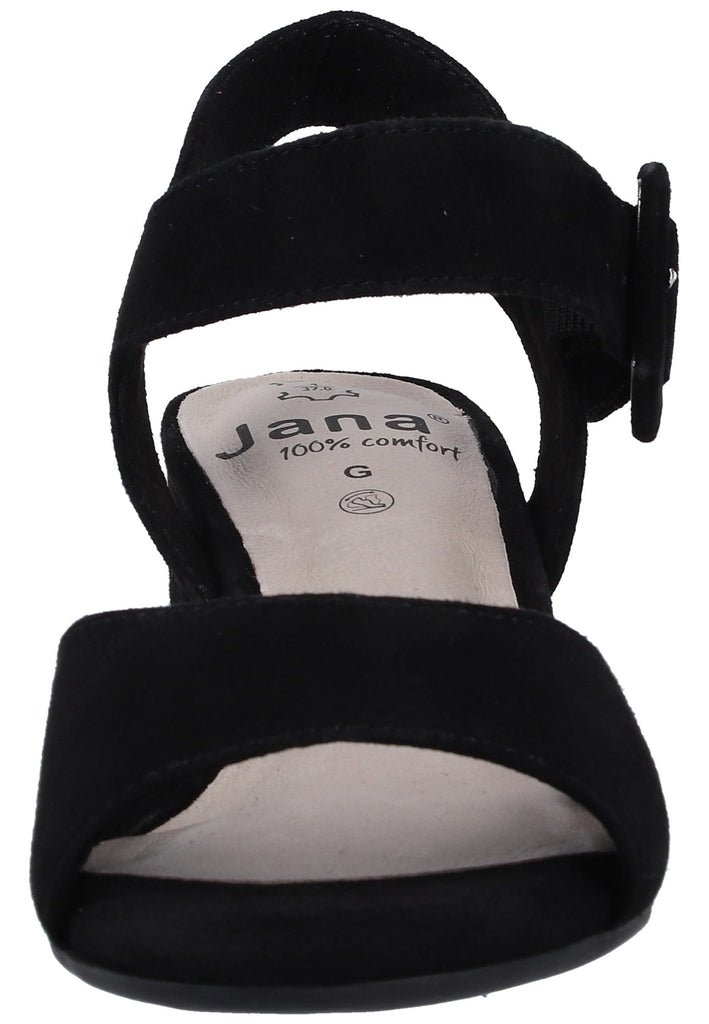 Jana Sandalen Leder Schwarz