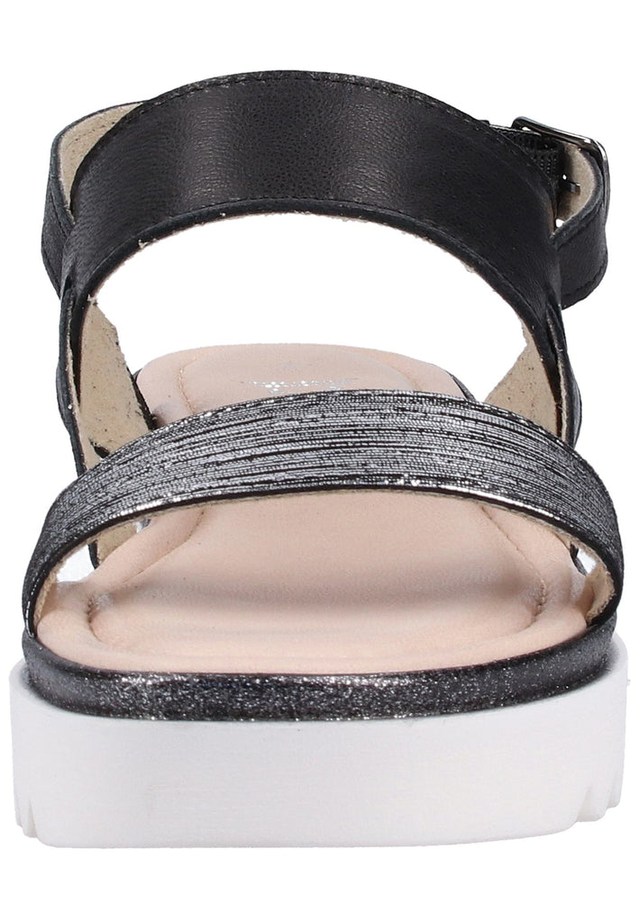 Jana Sandalen Leder Schwarz