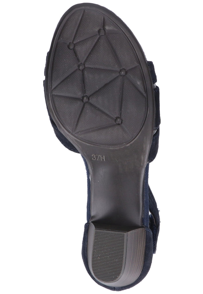 Jana Sandalen Leder/Textil Navy