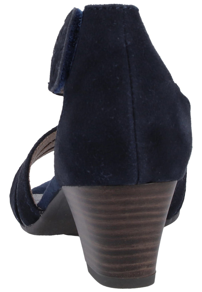 Jana Sandalen Leder/Textil Navy