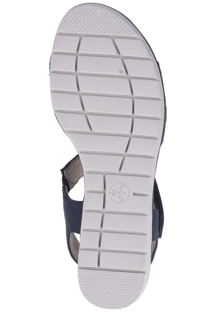 Jana Sandalen Nubukleder Navy