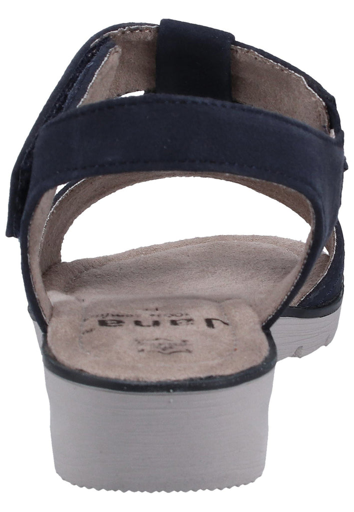 Jana Sandalen Nubukleder Navy