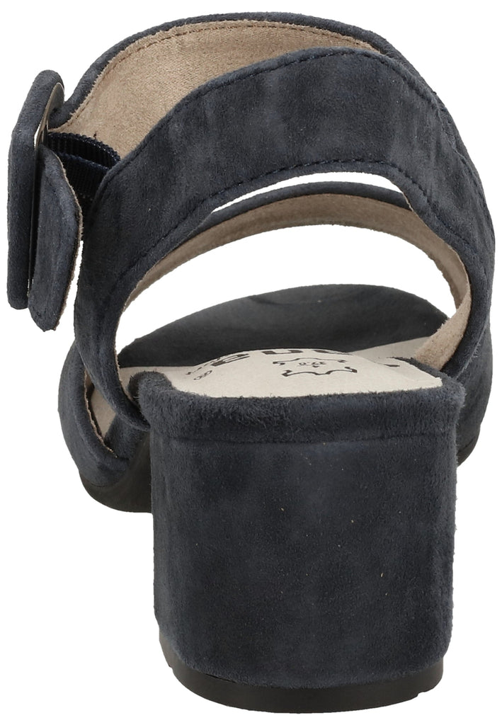 Jana Sandalen Veloursleder Navy