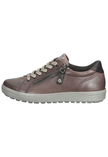 Sneaker Jana Sneaker Leder Grau