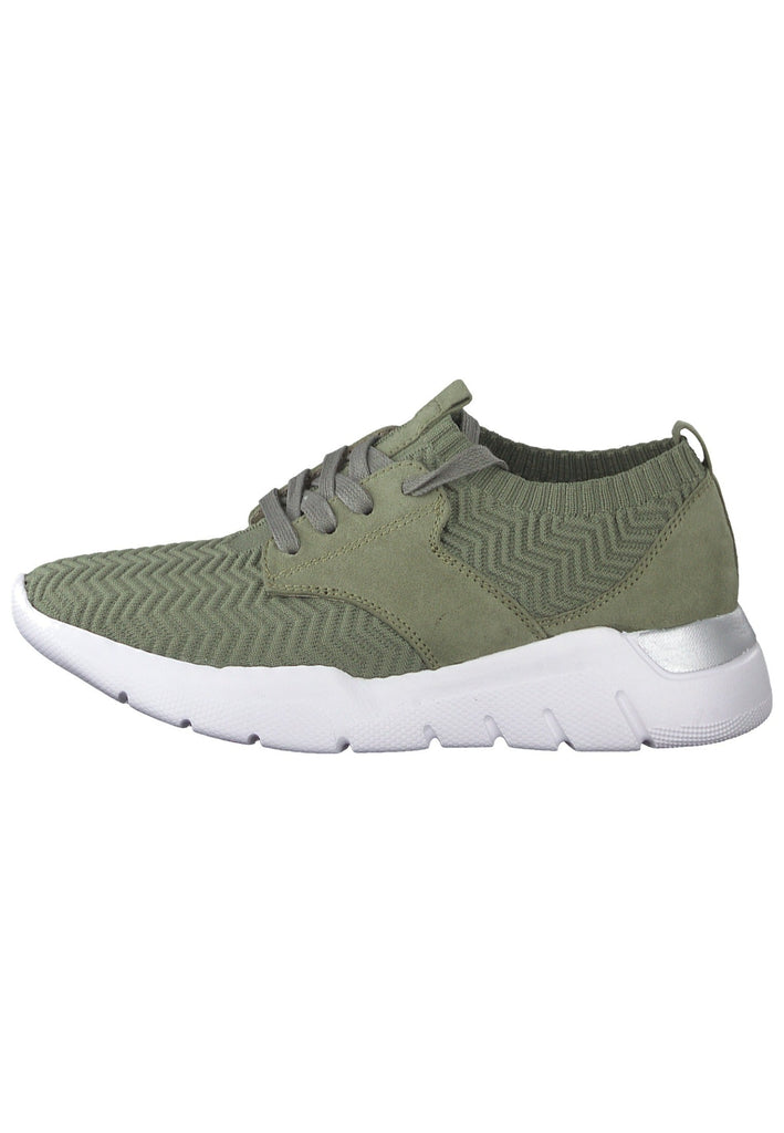 Sneaker Jana Sneaker Lederimitat/Textil Pistachio