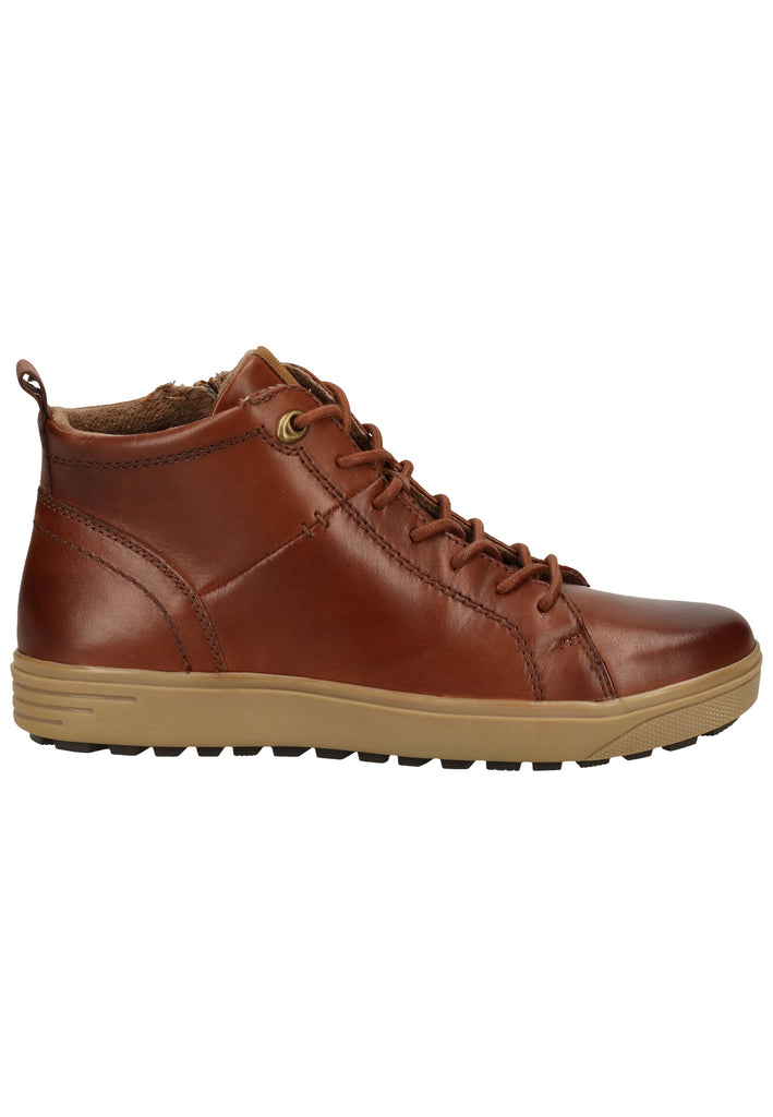 Jana Sneaker Leder Cognac