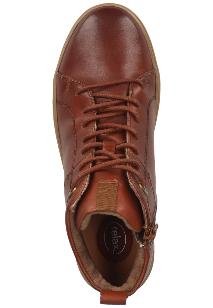 Jana Sneaker Leder Cognac