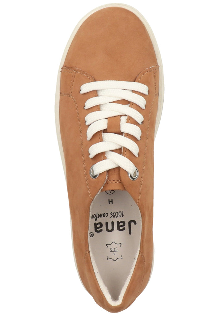 Jana Sneaker Leder Cognac