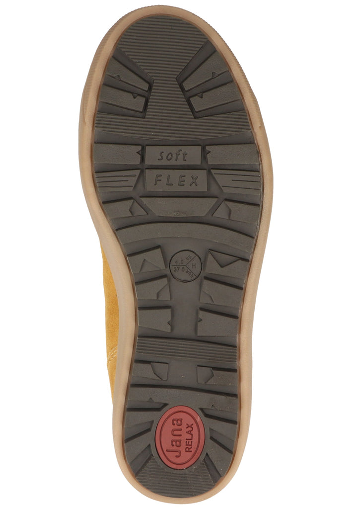 Jana Sneaker Leder Gelb