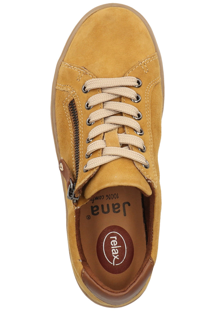 Jana Sneaker Leder Gelb