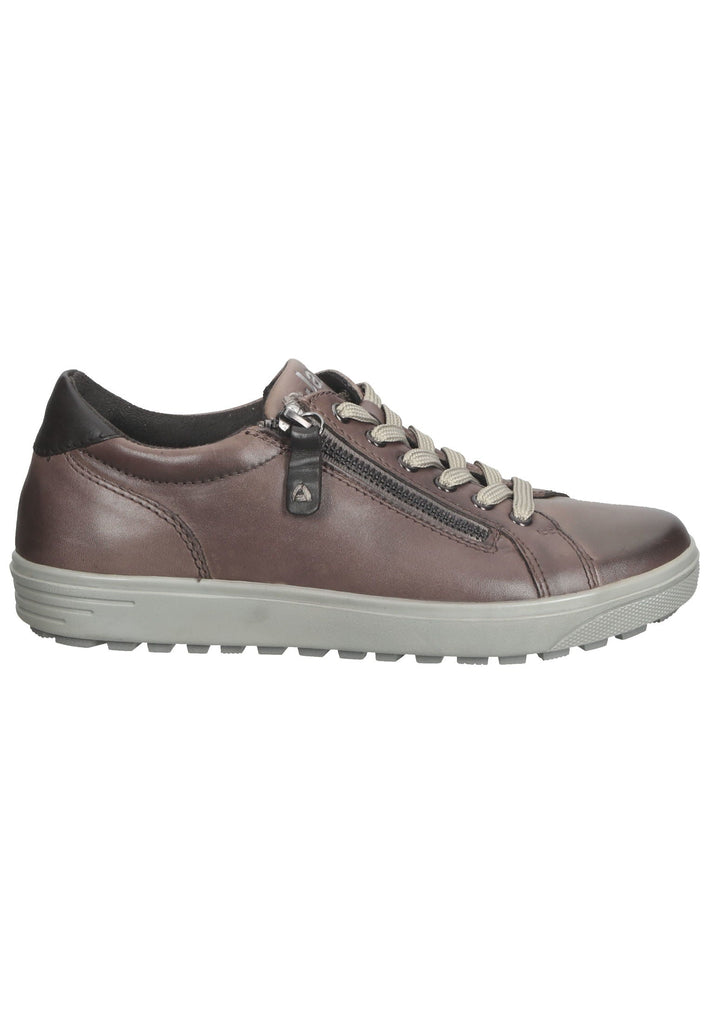 Jana Sneaker Leder Grau