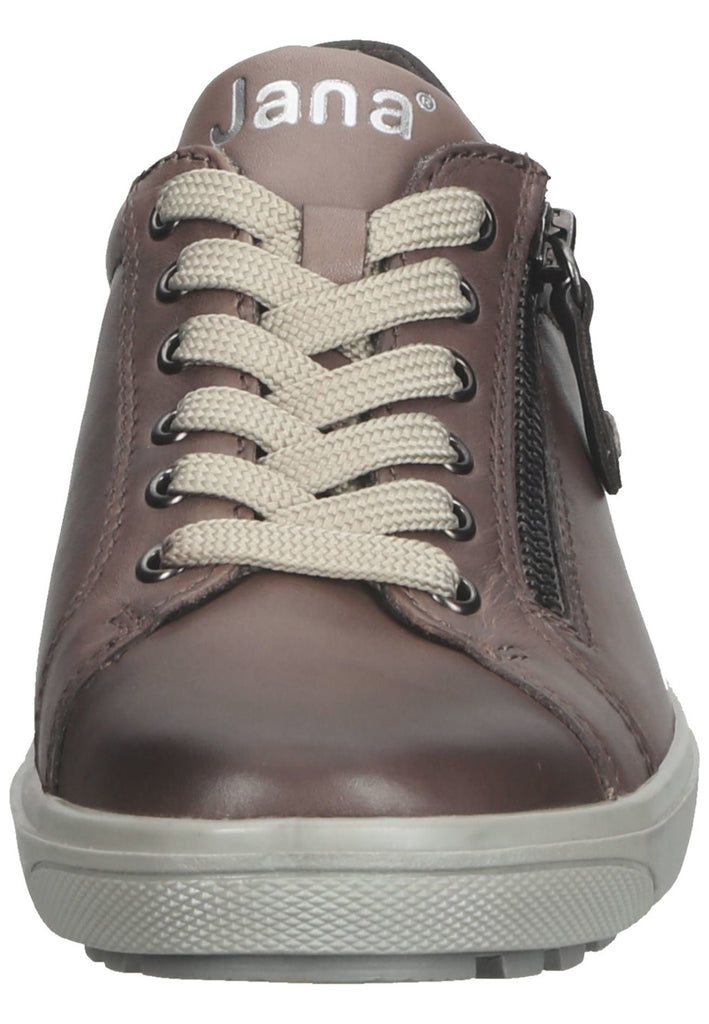 Jana Sneaker Leder Grau