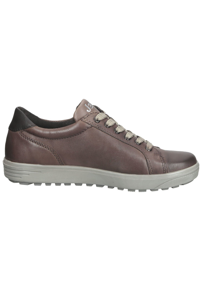 Jana Sneaker Leder Grau