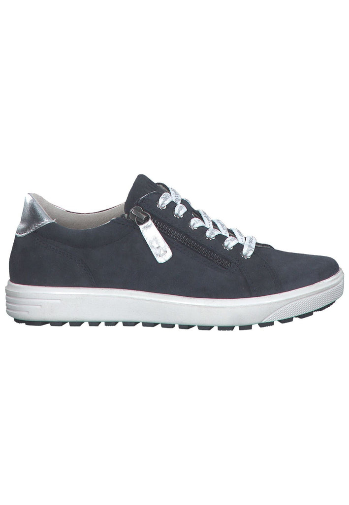 Jana Sneaker Leder Navy