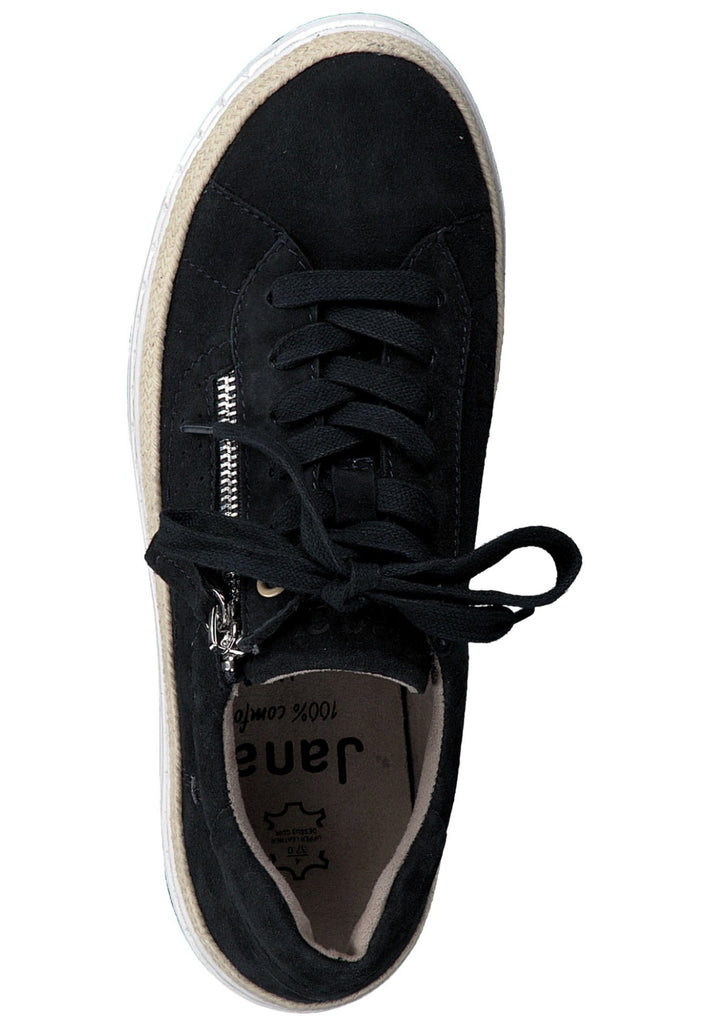 Jana Sneaker Leder Navy