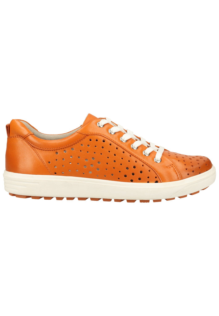 Jana Sneaker Leder Orange