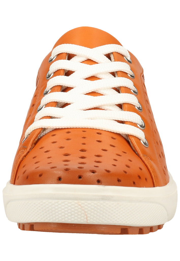 Jana Sneaker Leder Orange