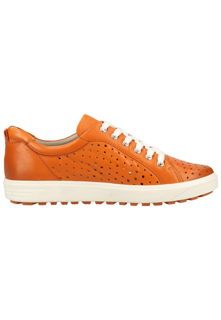 Jana Sneaker Leder Orange