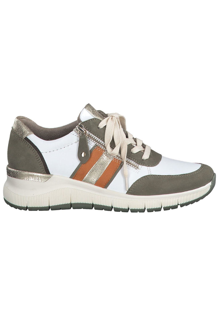 Jana Sneaker Leder Pistachio