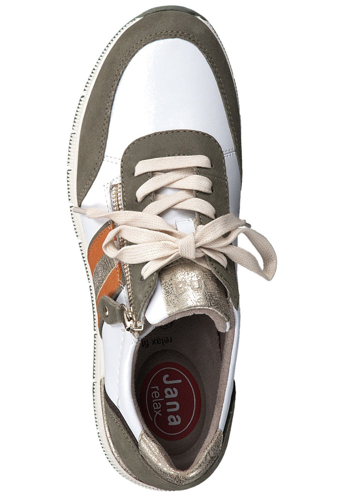 Jana Sneaker Leder Pistachio