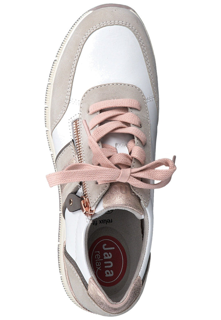 Jana Sneaker Leder Rose