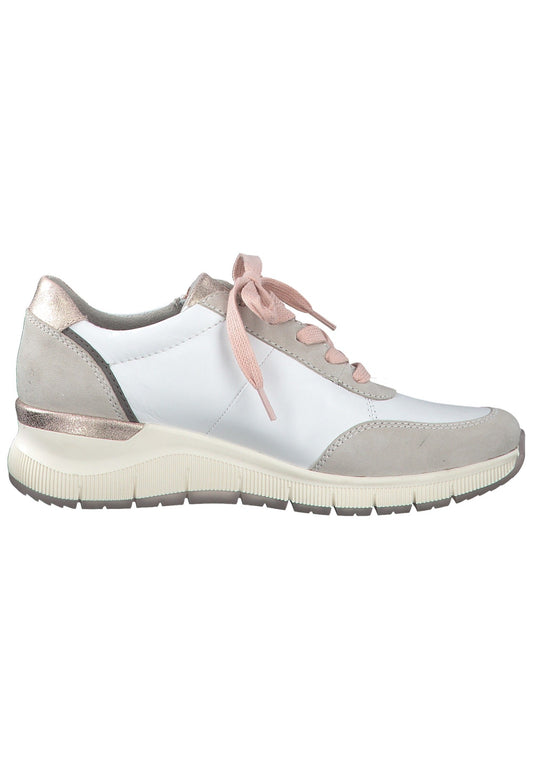Jana Sneaker Leder Rose