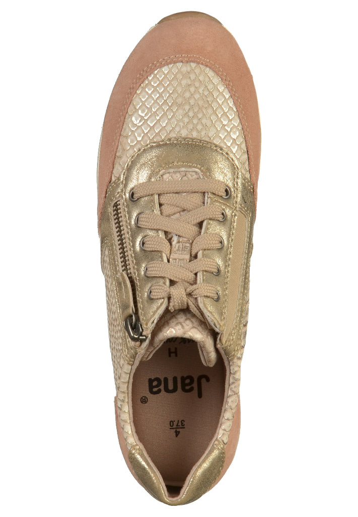 Jana Sneaker Leder Rose