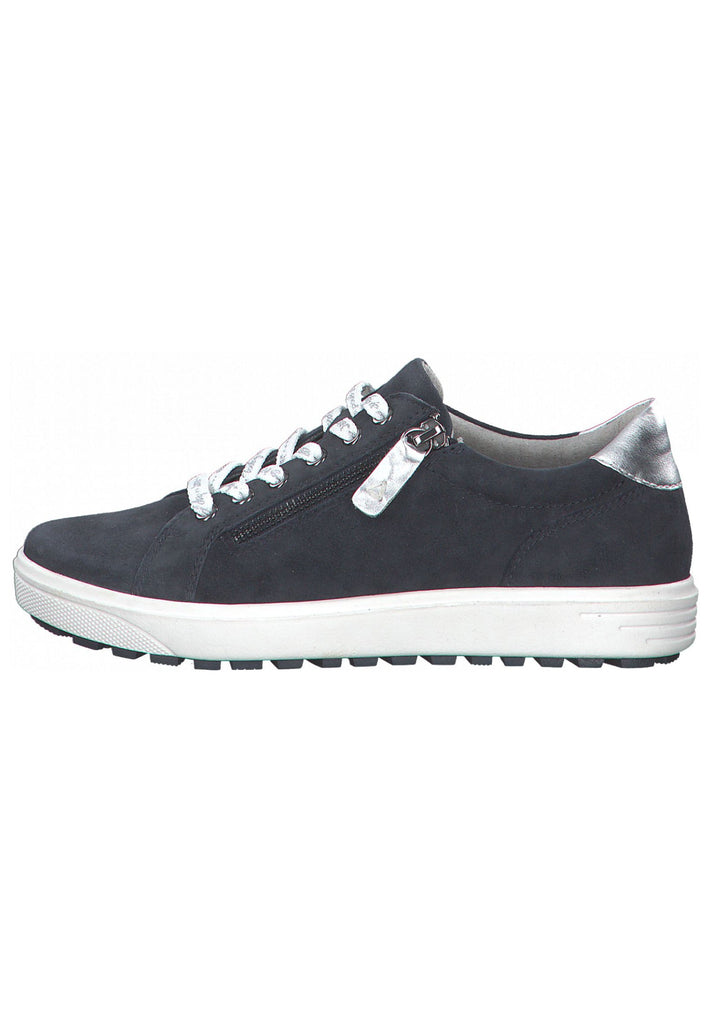 Jana Sneaker Leder/Synthetik Navy