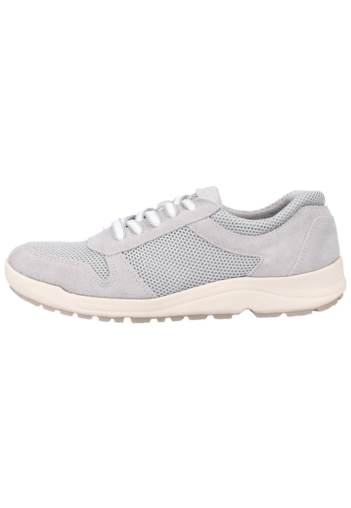 Jana Sneaker Leder/Textil Hellgrau