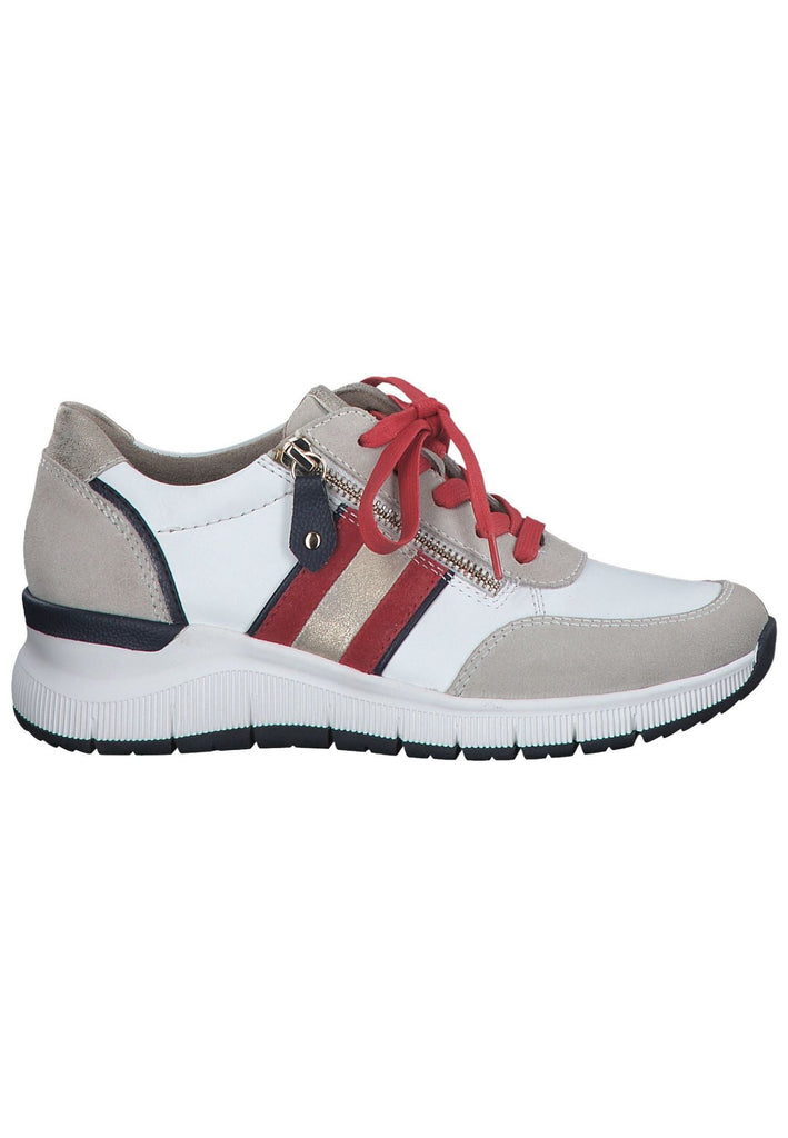 Jana Sneaker Leder Weiß