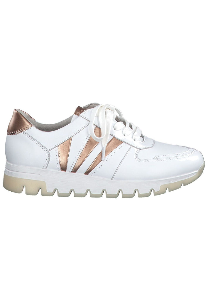 Jana Sneaker Leder Weiß