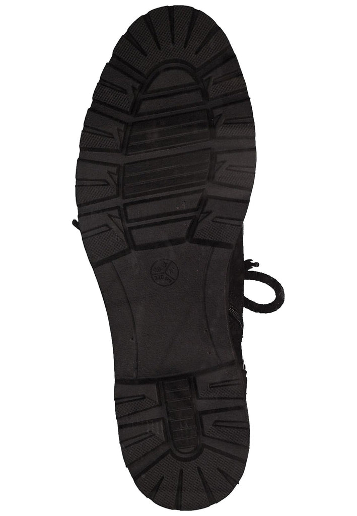 Jana Stiefelette Textil Schwarz