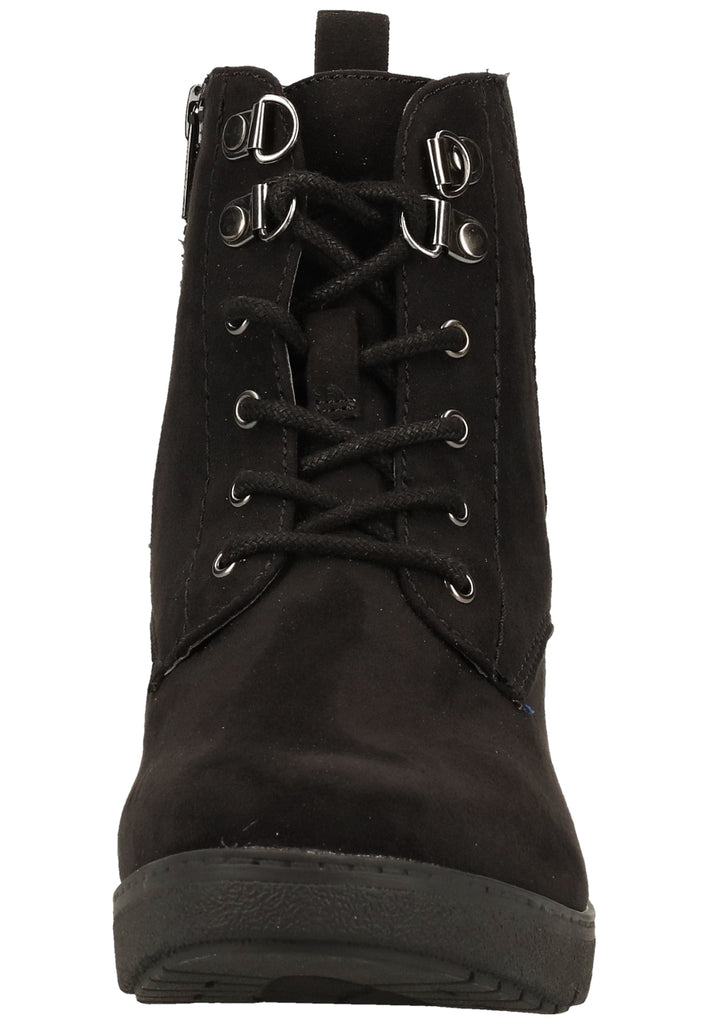 Jana Stiefelette Textil Schwarz