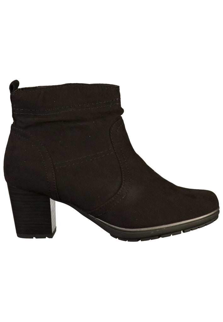 Jana Stiefelette Textil Schwarz