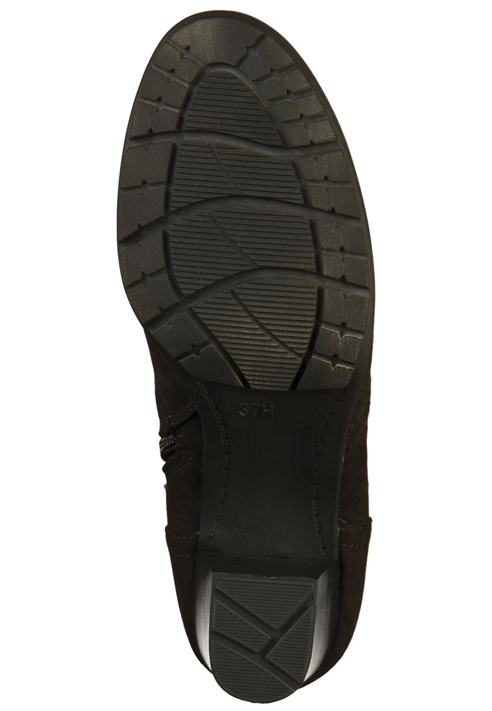 Jana Stiefelette Textil Schwarz