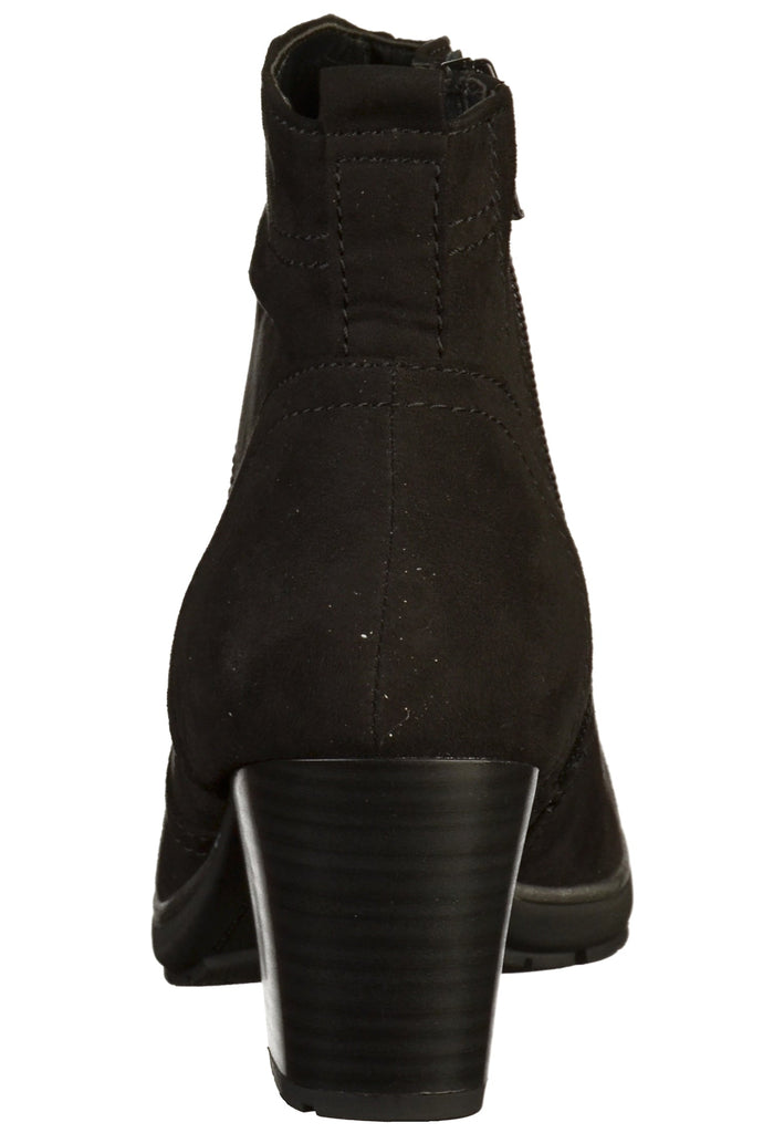 Jana Stiefelette Textil Schwarz