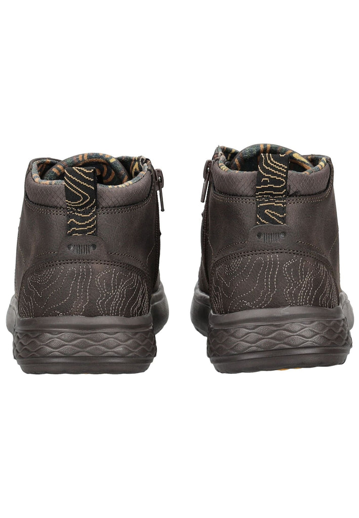 JEEP Sneaker Leder Dunkelbraun