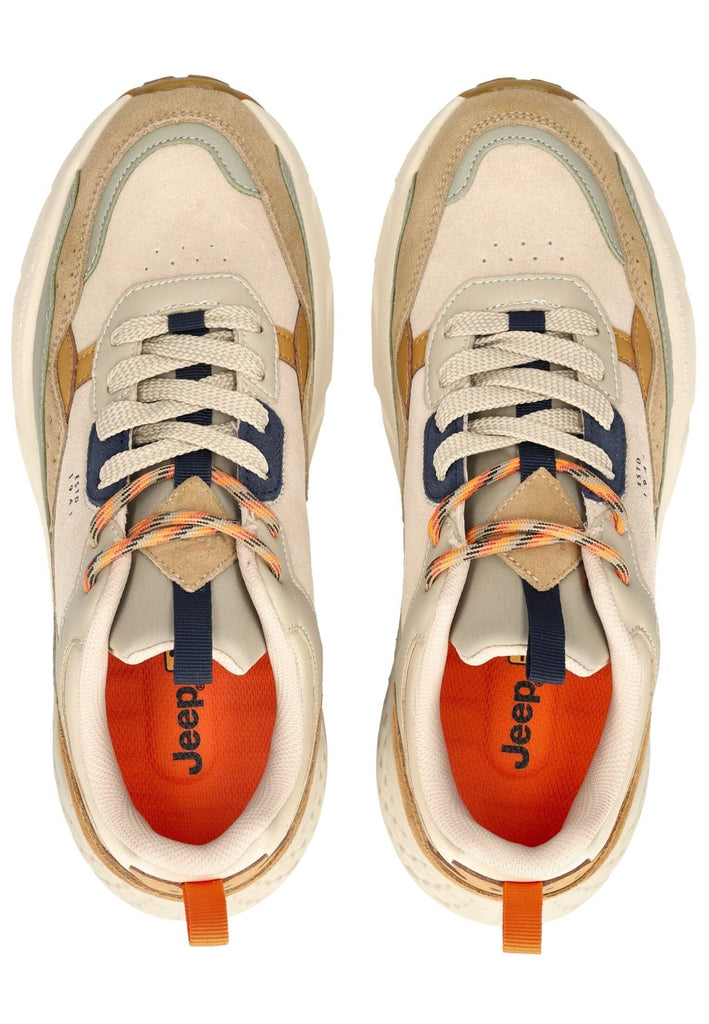 JEEP Sneaker Leder Sand