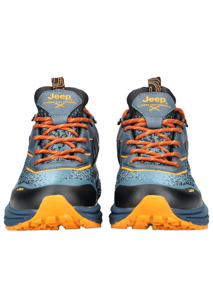 JEEP Sneaker Lederimitat/Textil Petrol