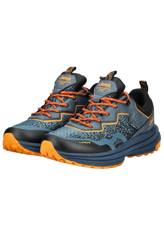 JEEP Sneaker Lederimitat/Textil Petrol