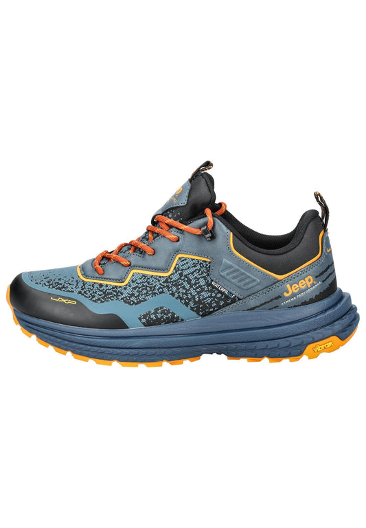 JEEP Sneaker Lederimitat/Textil Petrol