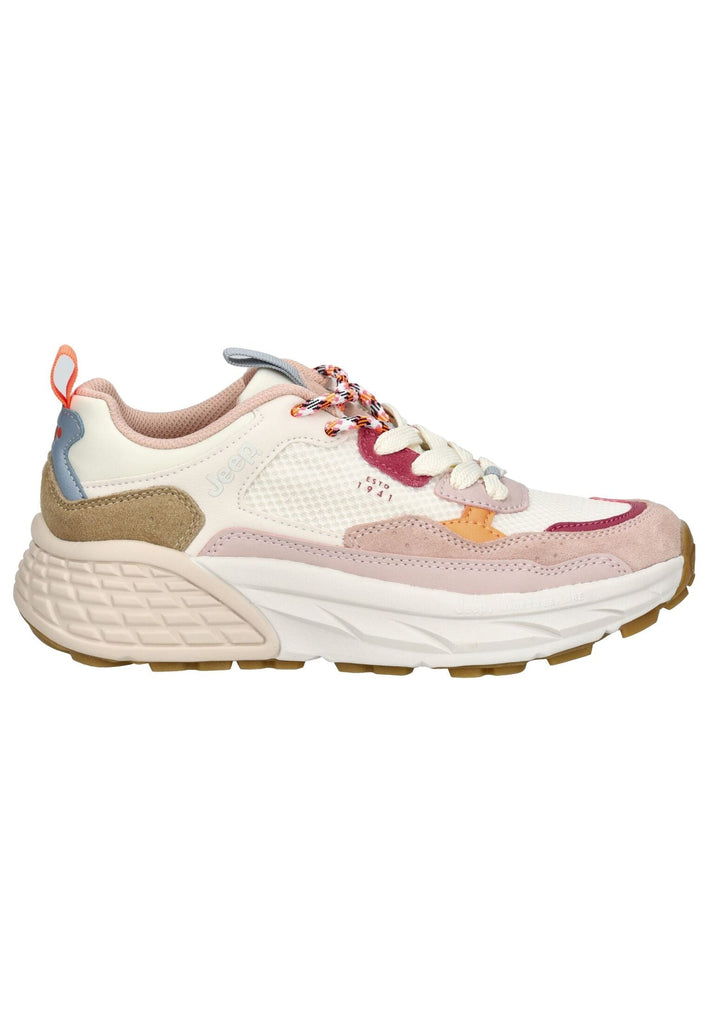 JEEP Sneaker Lederimitat/Textil Rose