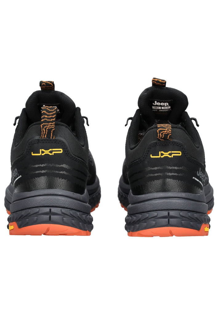 JEEP Sneaker Lederimitat/Textil Schwarz Kombi
