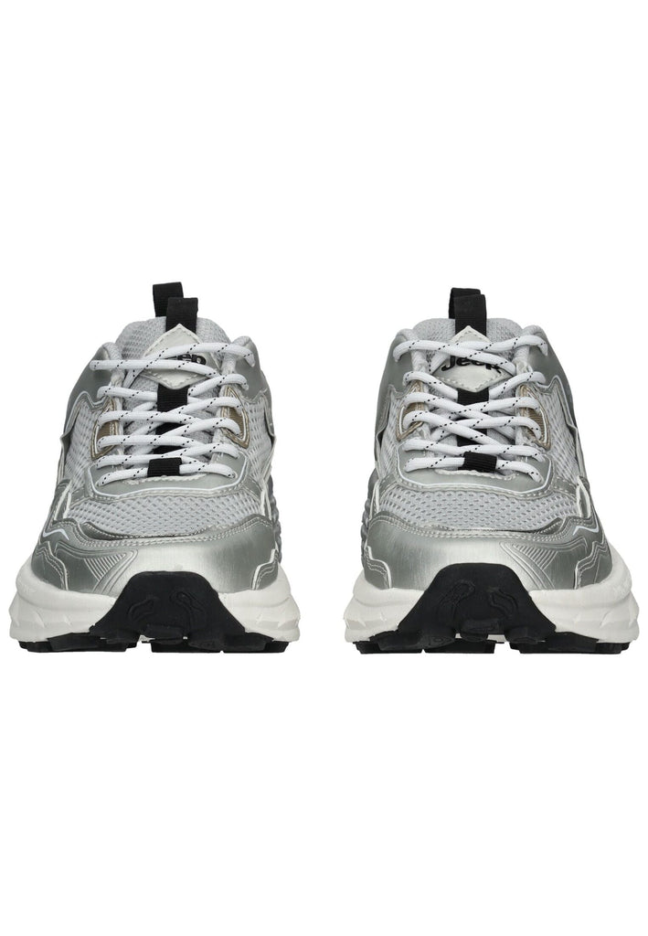 JEEP Sneaker Lederimitat/Textil Silber