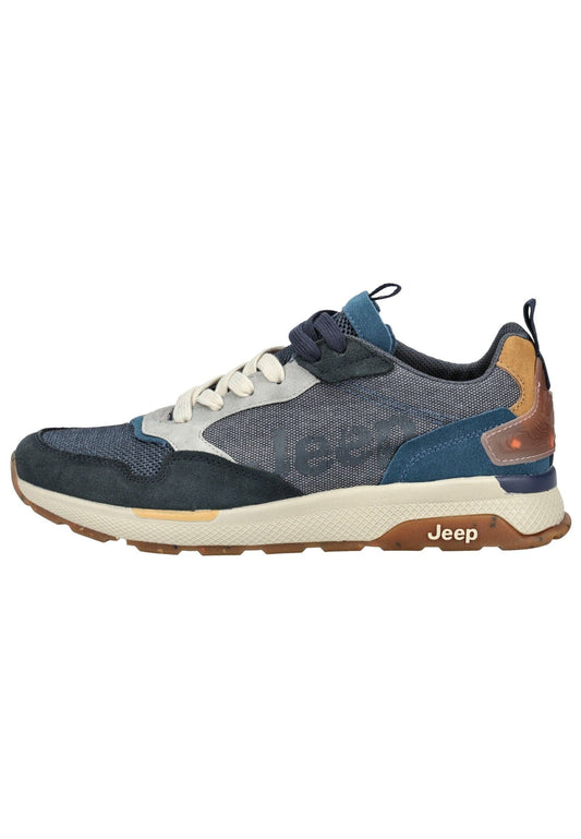 JEEP Sneaker Textil Blau